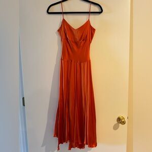 Nicole Miller Collection t-length Silk Dress